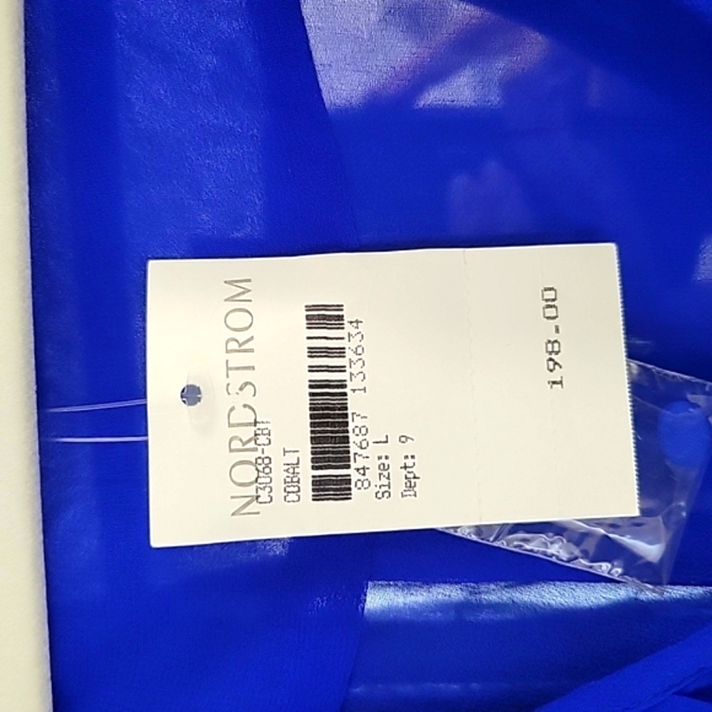Nordstrom Royal Blue Mini Dress - Picture 2 of 5